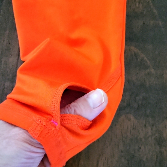 **HOST PICK 3.24.25** Athleta Techie Sweatshirt - Bright Orange - S - Picture 4 of 7
